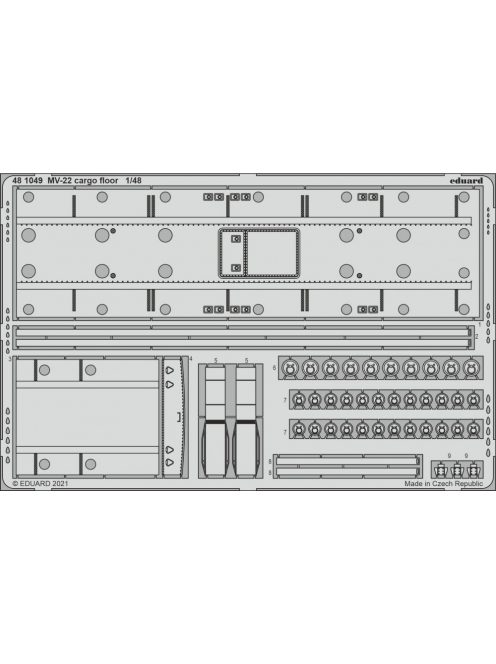 Eduard - MV-22 cargo floor for HOBBY BOSS