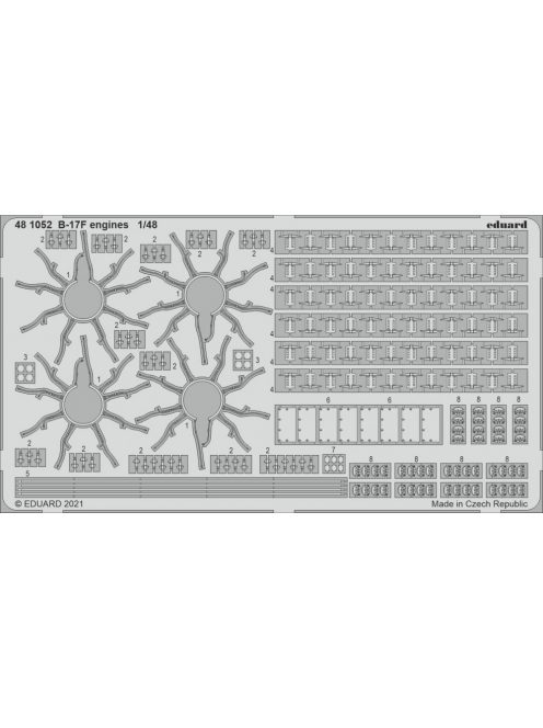 Eduard - B-17F engines for HKM