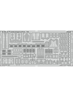 Eduard - B-17F undercarriage & exterior for HKM