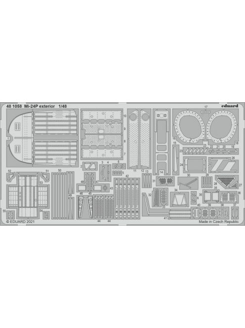 Eduard - Mi-24P exterior for ZVEZDA