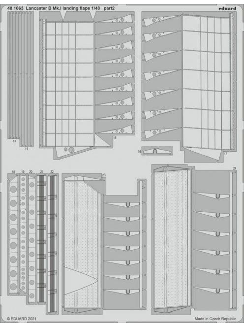 Eduard - Lancaster B Mk.I landing flaps for HKM
