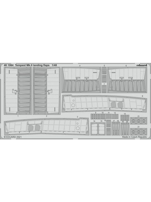 Eduard - Tempest Mk.Ii Landing Flaps 1/48 For Eduard/Special Hobby