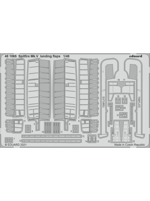 Eduard - Spitfire Mk.V landing flaps for EDUARD