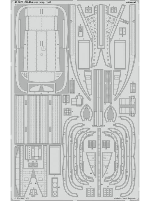 Eduard - Ch-47A Rear Ramp For Hobby Boss