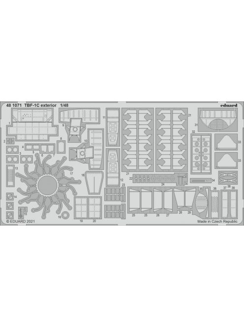 Eduard - Tbf-1C Exterior, For Academy