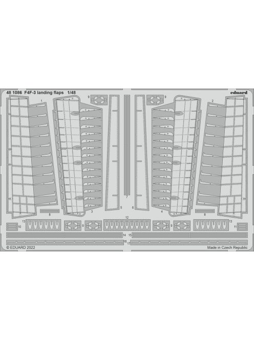 Eduard - F4F-3 landing flaps