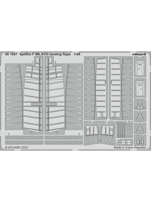 Eduard - Spitfire F Mk.XVIII landing flaps