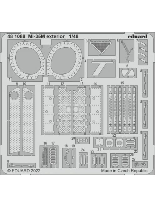 Eduard - Mi-35M exterior for ZVEZDA