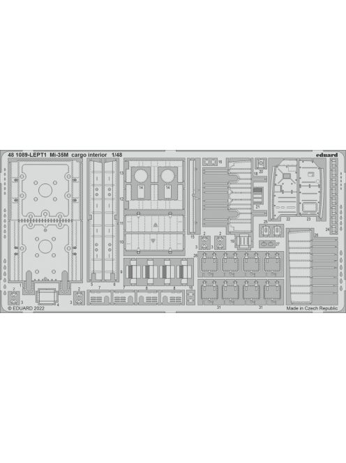 Eduard - Mi-35M cargo interior for ZVEZDA