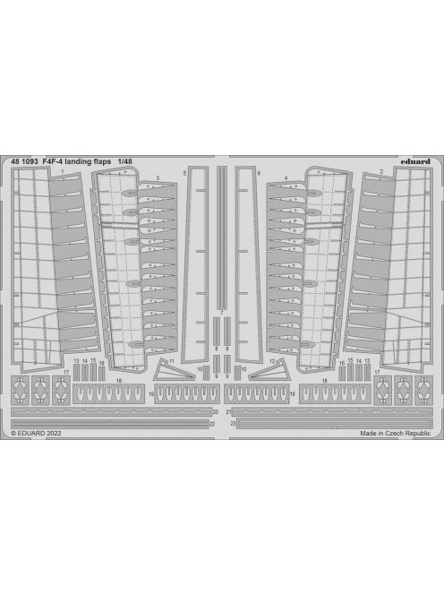 Eduard - F4F-4 landing flaps for EDUARD