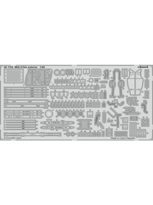 Eduard - MiG-21bis exterior EDUARD
