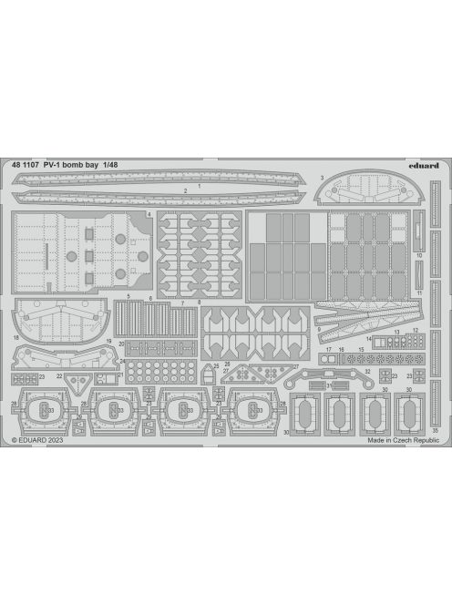 Eduard - PV-1 bomb bay 1/48 ACADEMY