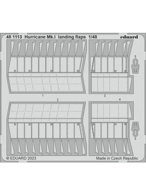 Eduard - Hurricane Mk.I landing flaps 1/48 HOBBY BOSS