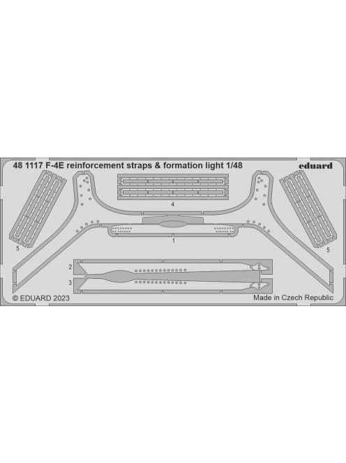 Eduard - F-4E reinforcement straps & formation lights 1/48 MENG