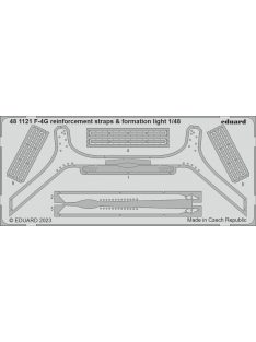   Eduard - F-4G reinforcement straps & formation lights 1/48 MENG