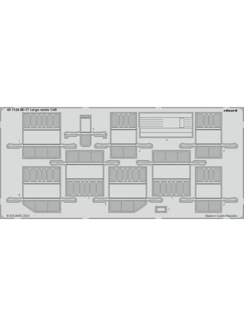 Eduard - Mi-17 cargo seats 1/48