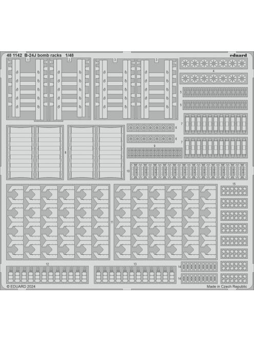 Eduard - B-24J bomb racks