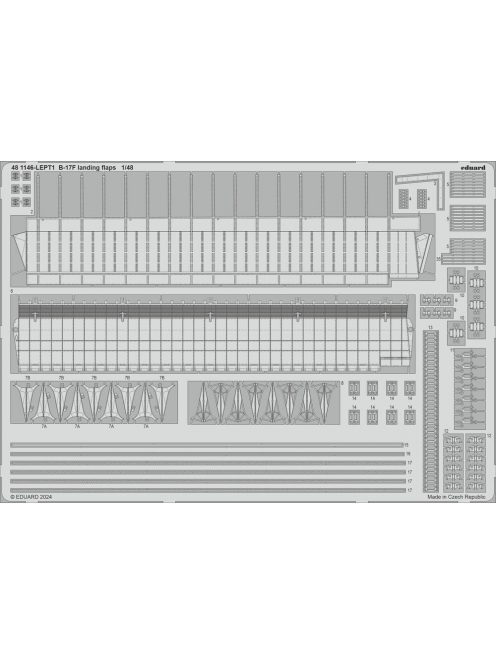 Eduard - B-17F landing flaps 1/48