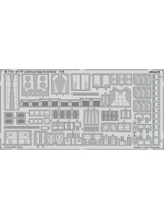 Eduard - B-17F undercarriage & exterior 1/48