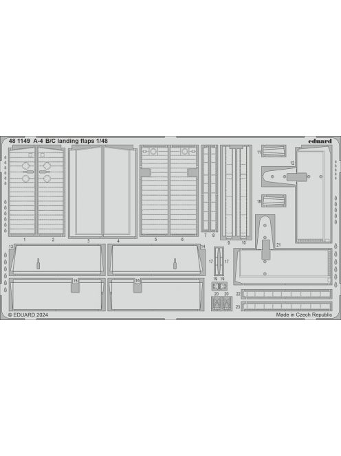 Eduard - A-4B/C landing flaps