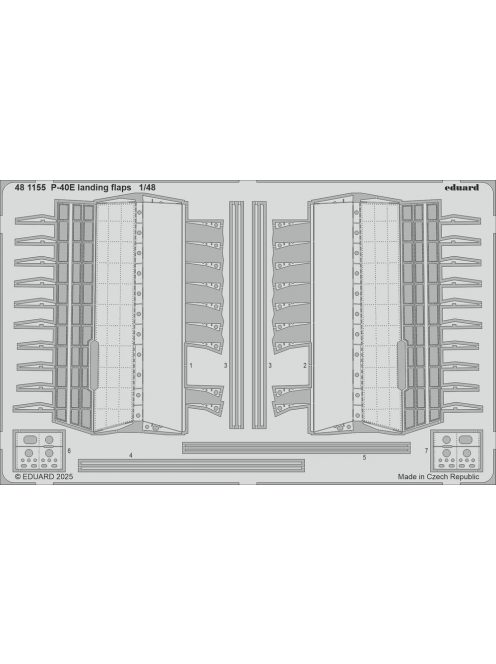 Eduard - P-40E landing flaps  EDUARD