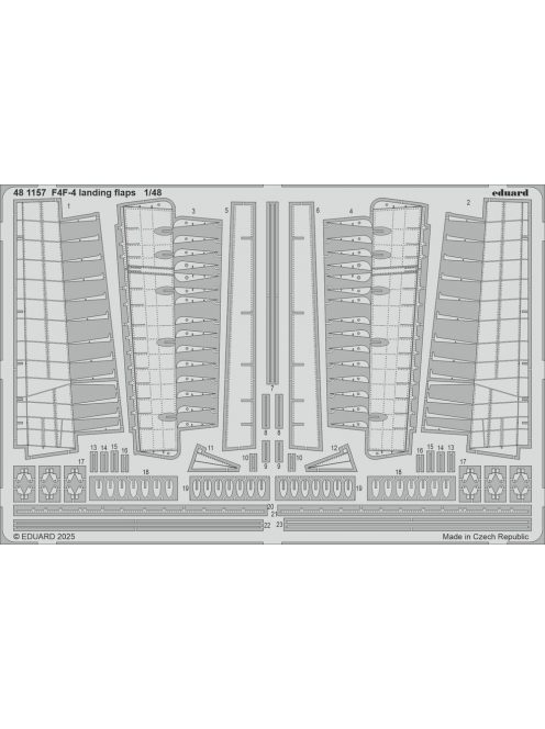 Eduard - F4F-4 landing flaps  ACADEMY