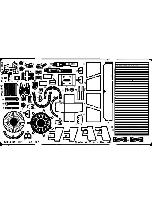 Eduard - Mirage III C for Heller