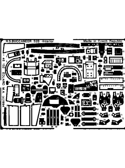 Eduard - S2B - interior for Airfix