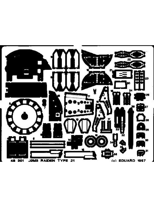 Eduard - J2M3 Raiden type 21 