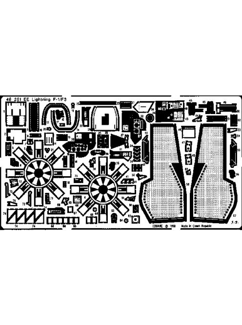 Eduard - EE Lightning F-1/F3 