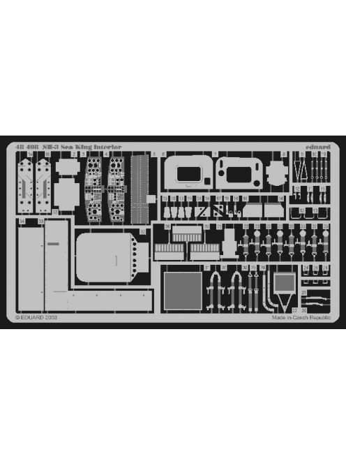 Eduard - SH-3 Sea King interior 