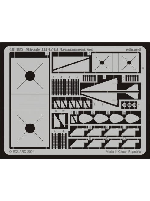 Eduard - Mirage IIIC Armament 