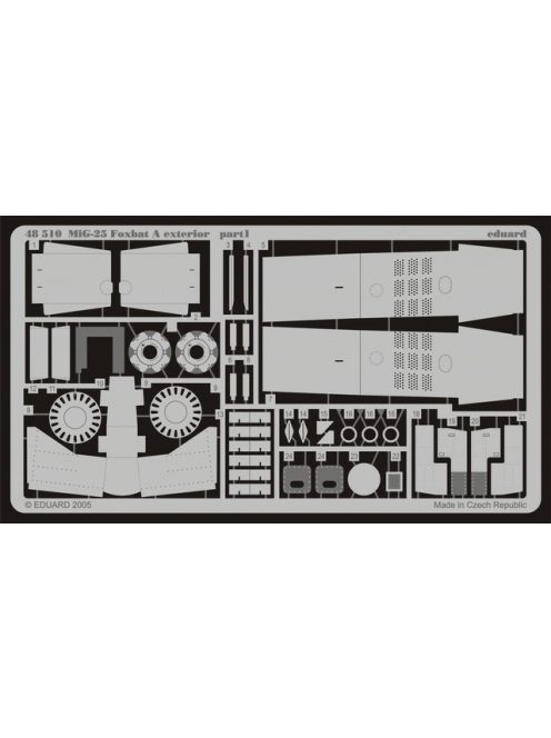 Eduard - MiG-25 Foxbat A exterior for Revell