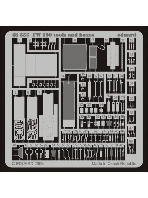 Eduard - Fw 190 tools and boxes 