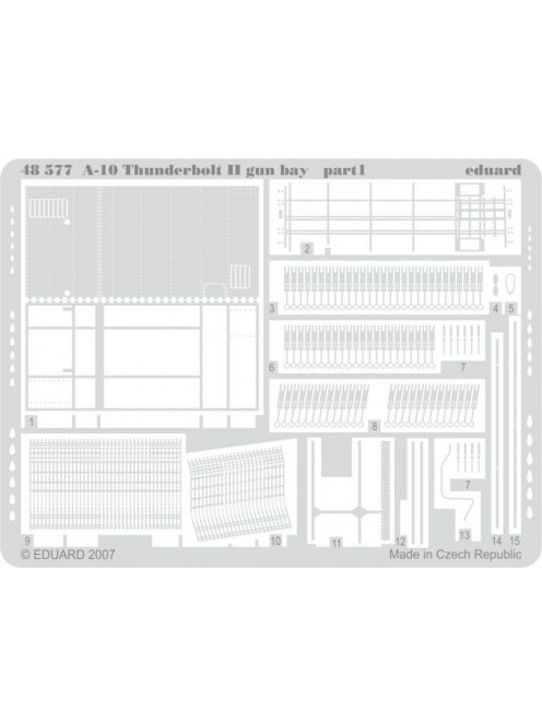 Eduard - A-10 Thunderbolt II gun bay for Hobby Boss