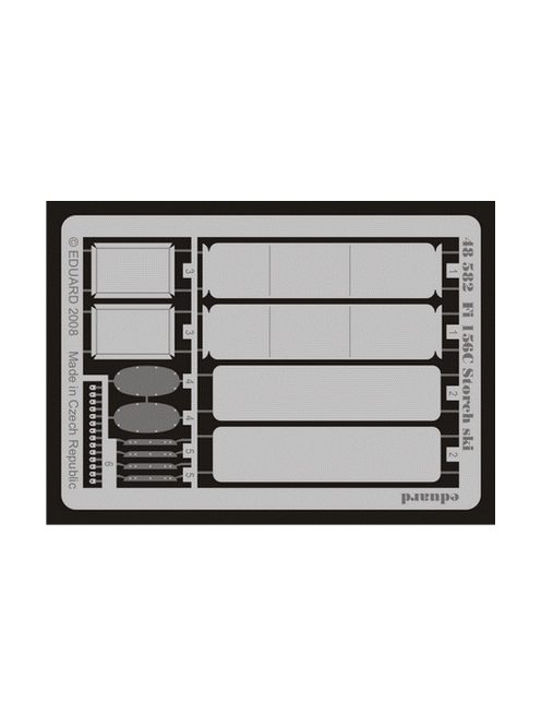Eduard - Fi 156C Storch ski for Tamiya