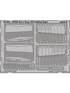 Eduard - A6M3 Zero Type 32 landing flaps for Hasegawa