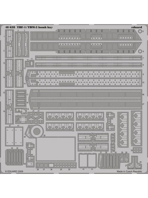 Eduard - TBF-1/TBM-3 bomb bay for Hobby Boss