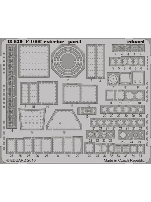 Eduard - F-100C exterior for Trumpeter 