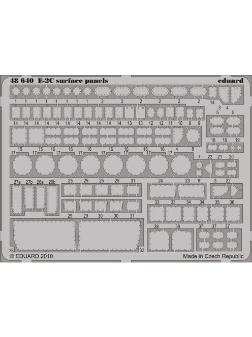 Eduard - E-2C surface panels for Kinetic 