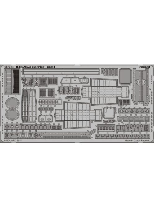 Eduard - HAR.Mk.3 exterior for Hasegawa 