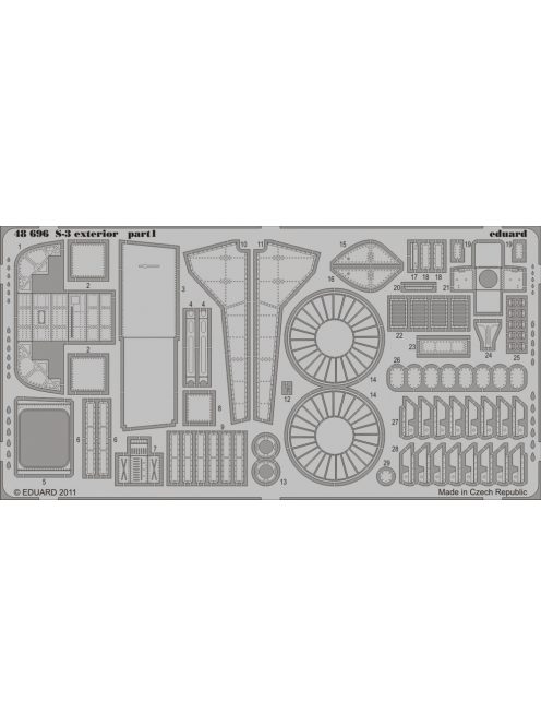 Eduard - S-3 exterior for Italeri 