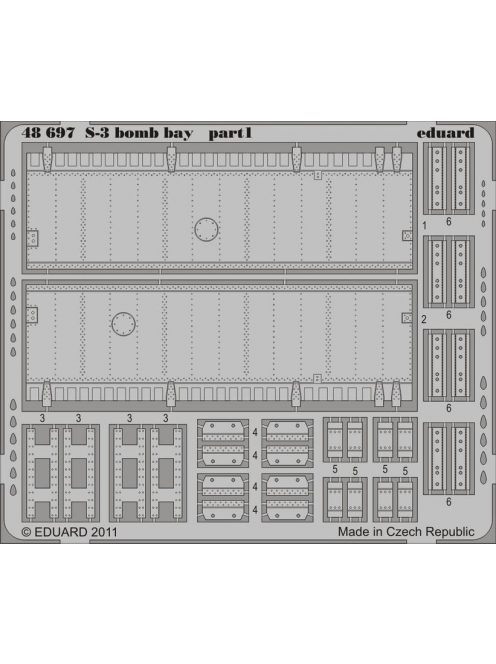 Eduard - S-3 bomb bay for Italeri 