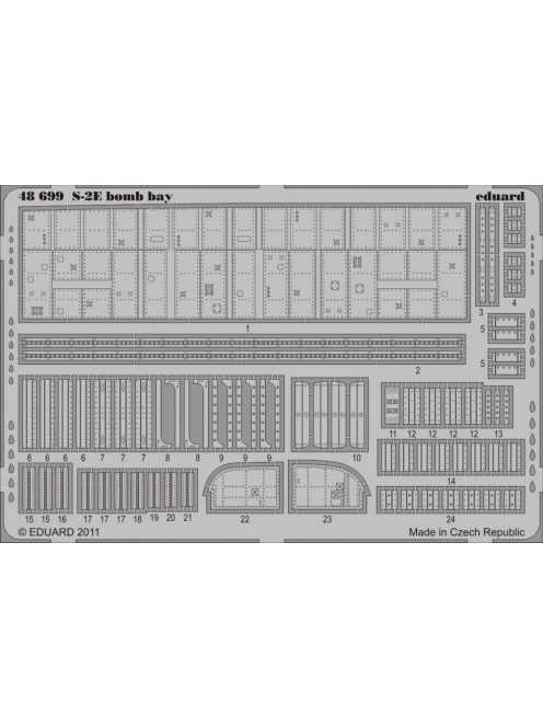 Eduard - S-2E bomb bay for Kinetic 