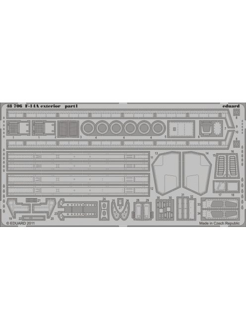 Eduard - F-14A exterior for Hobby Boss 