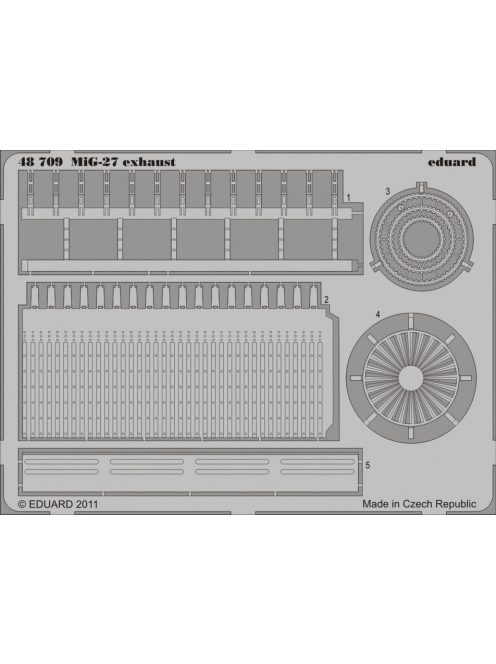 Eduard - MiG-27 exhaust for Italeri 