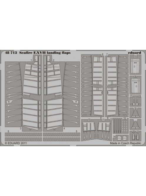 Eduard - Seafire F.XVII landing flaps for Airfix 