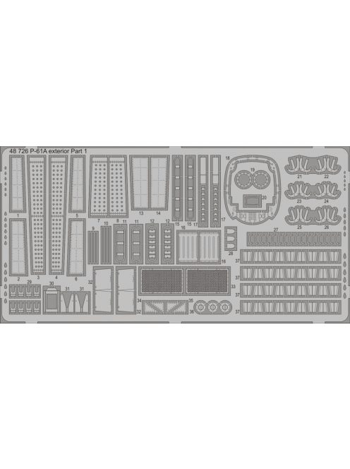 Eduard - P-61A exterior for Great Wall Hobby 