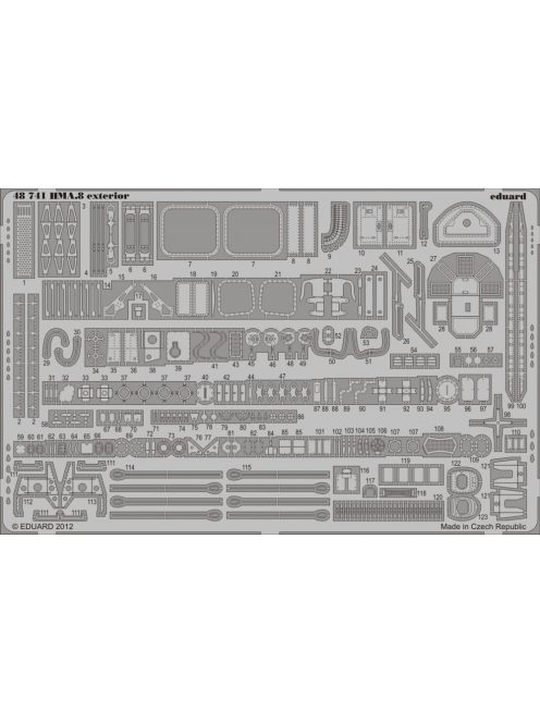 Eduard - HMA.8 exterior for Airfix 