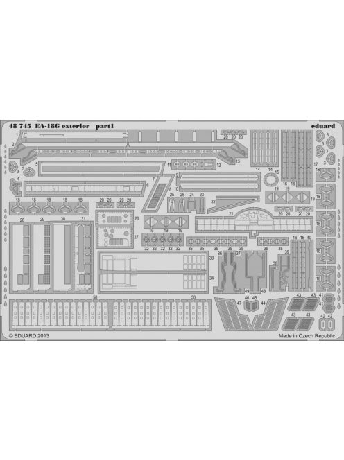 Eduard - EA-18G exterior for Italeri 